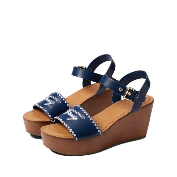 Tommy Hilfiger Walalei Navy Blue 7.5 M - Picture 1 of 1